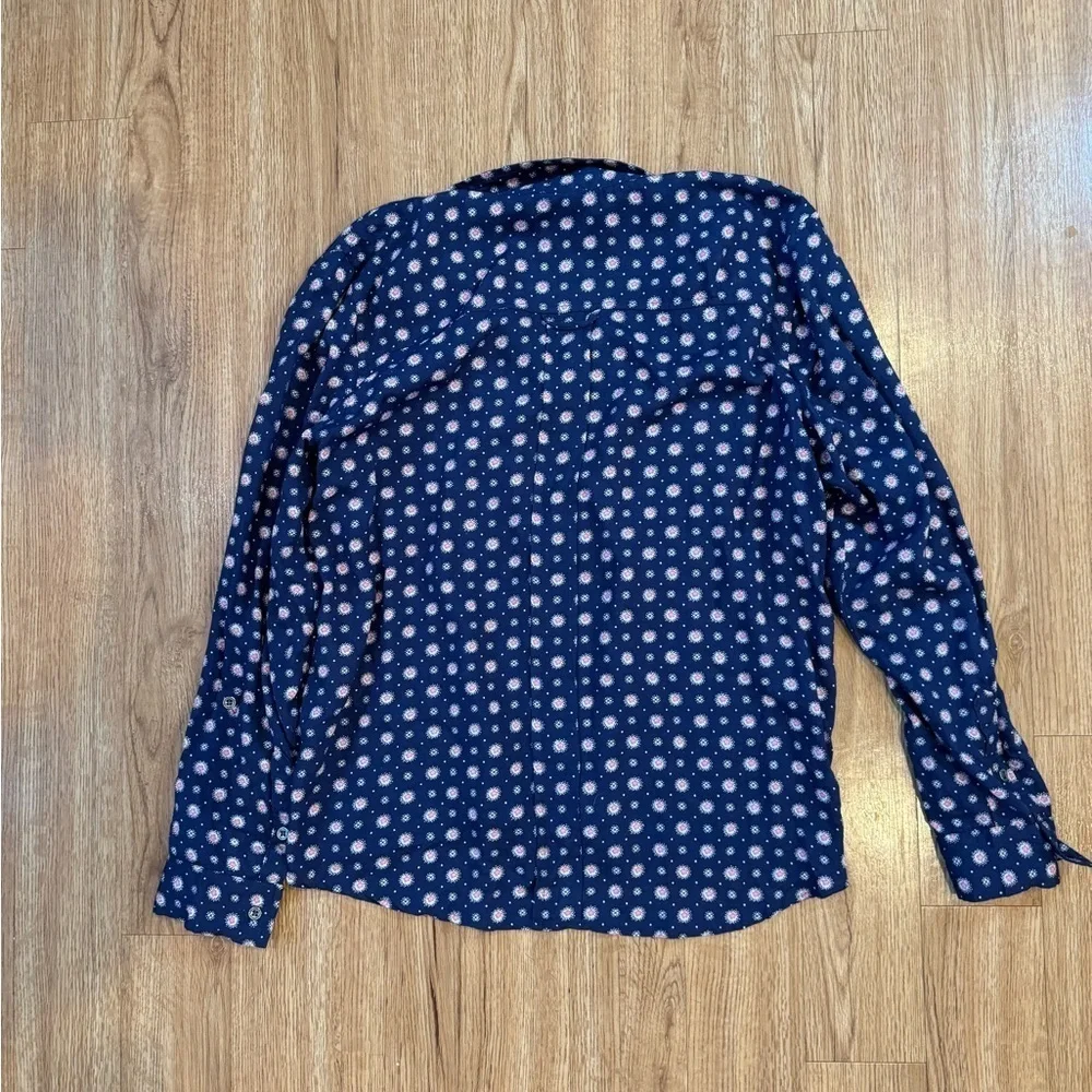 Kut from the Kloth button up floral shirt Size L - Picture 2 of 9